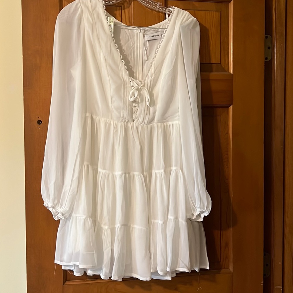 White dress
